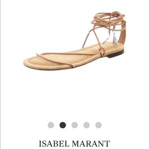Isabel Marant Abila Lace up Sandals